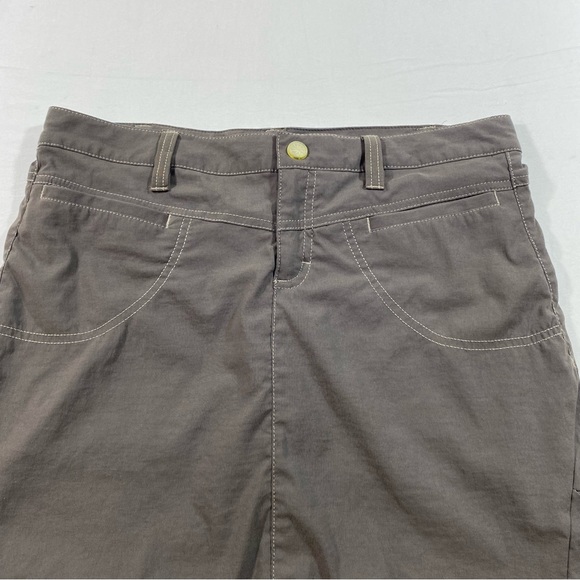 ATHLETA Dipper Mini Skort Golf Skirt pockets Drawstring waist 32 Olive c… - Picture 6 of 15